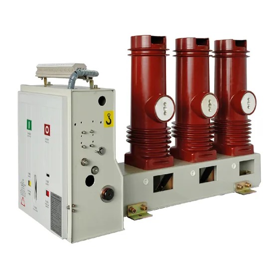 Indoor vacuum circuit breaker with embedded poles