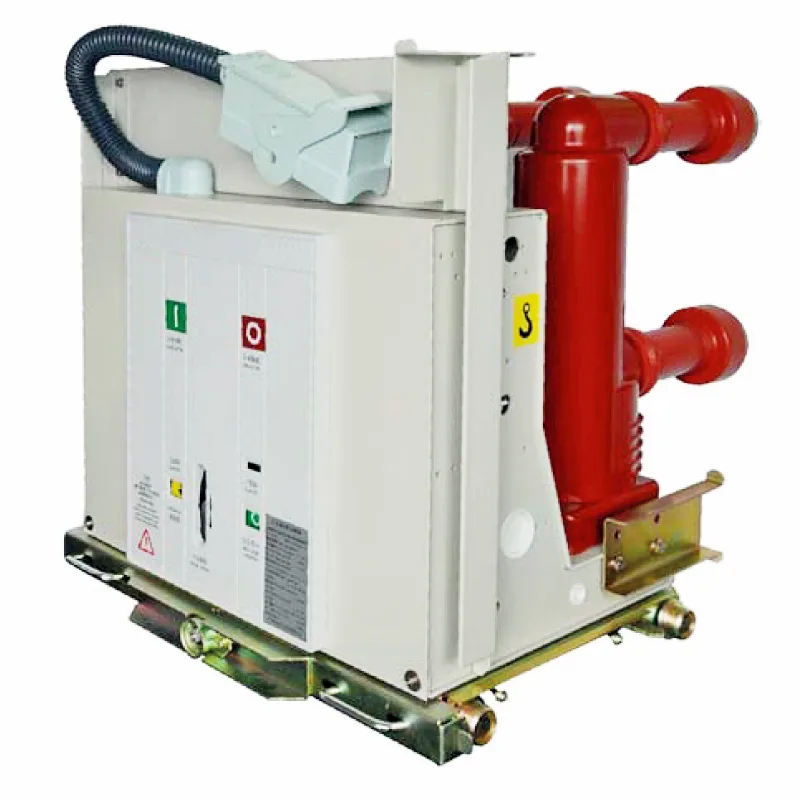 Indoor withdrawable vacuum circuit breaker with embedded poles