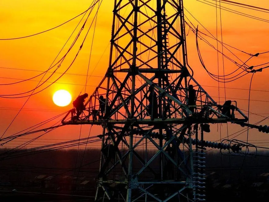 400kV transmission towers of the Thailand–Laos interconnection